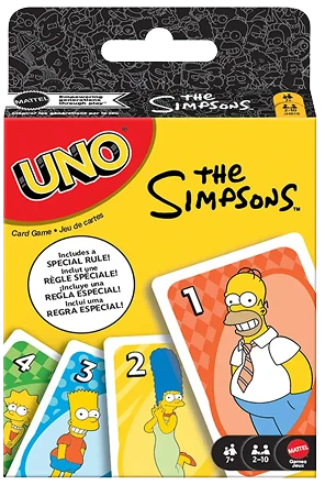 Gra UNO The Simpsons.