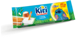 Opakowanie serków Kiri w limitowanej edycji ze Stitchem