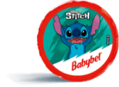 Opakowanie serka Babybel z grafiką Stitcha